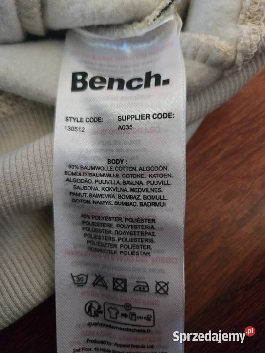 Bluza Bench damska beżowa stan nowy rozmiar M szary/srebrny sprzedam