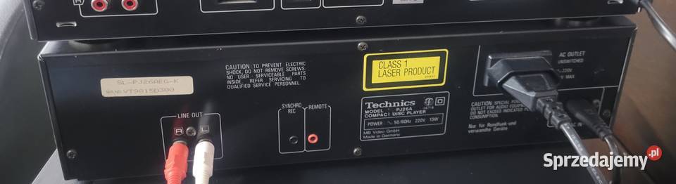 Technics SLPJ26A cd odtwarzacz Jasło sprzedam