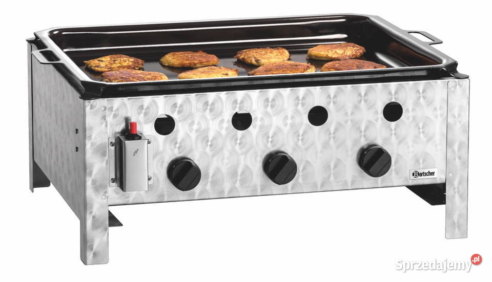 Patelnia gazowa z blachą emaliowaną 705x54 Biznes i Przemysł Częstochowa