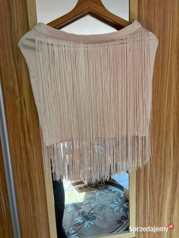 Bershka spódnica z frędzlami r M Kalwaria Zebrzydowska