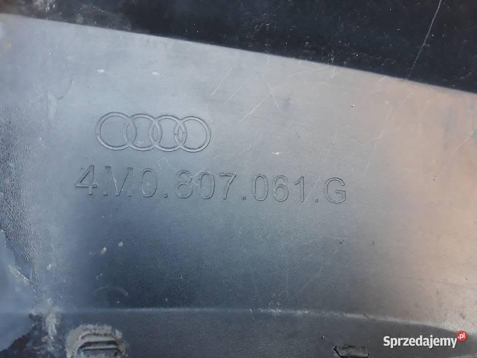 AUDI Q7 II LIFT SPOILER LEWY DOKŁADKA LEWA PRZÓD listwy na zderzak Międzychód