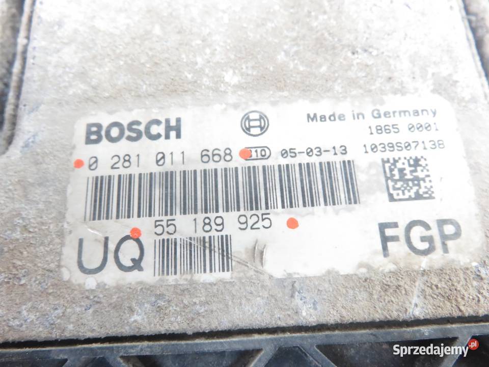 STEROWNIK OPEL ASTRA III H 19 CDTI 55189925 sprzedam