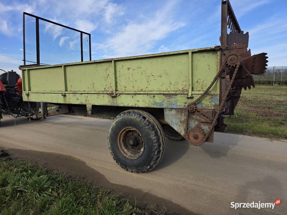 Rozrzutnik obornika jednoosiowy Sandomierz