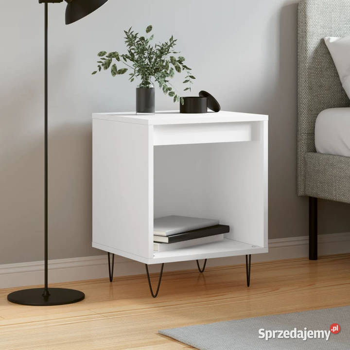 Szafka nocna biała 40x35x50 materiał Warszawa