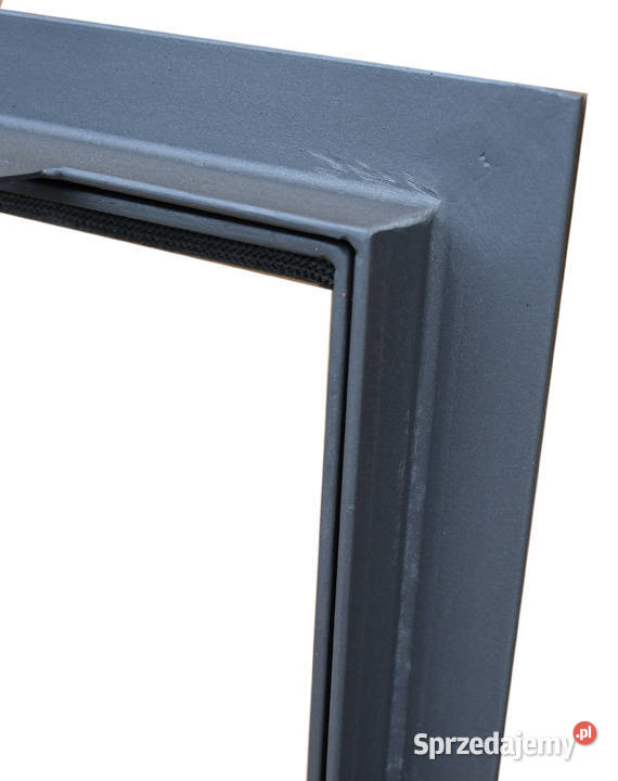 DRZWICZKI STALOWE dwuskrzydłowe Z SZYBĄ na Radziszów