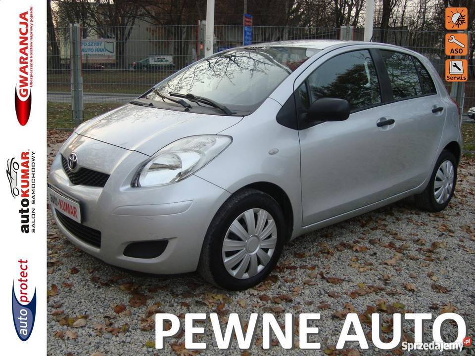 Toyota Yaris srebrny 112000km Warszawa