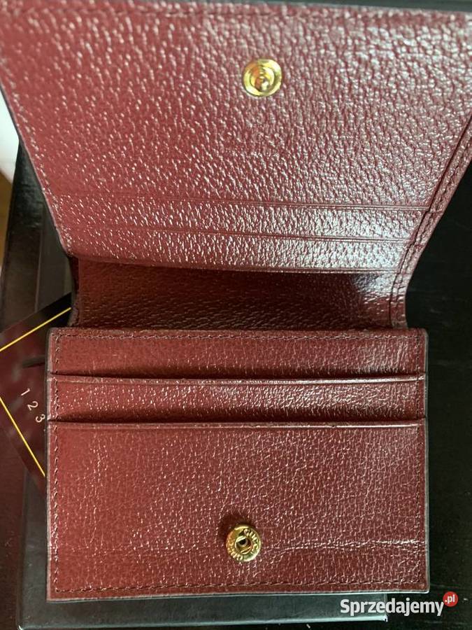 Portfel skórzany Gucci mazowieckie Warszawa