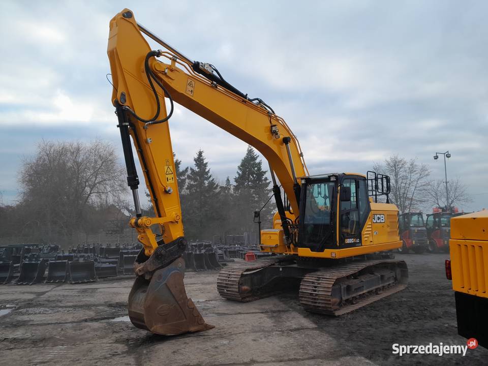 JCB 220x 2022r KOPARKA GASIENICOWA CAT VOLVO Krotoszyn