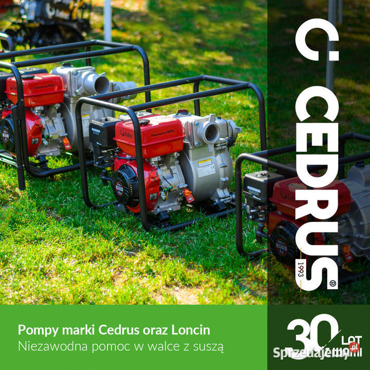 CEDRUS PB603 MOTOPOMPA POMPA STRAŻACKA SPALINOWA Opalenica