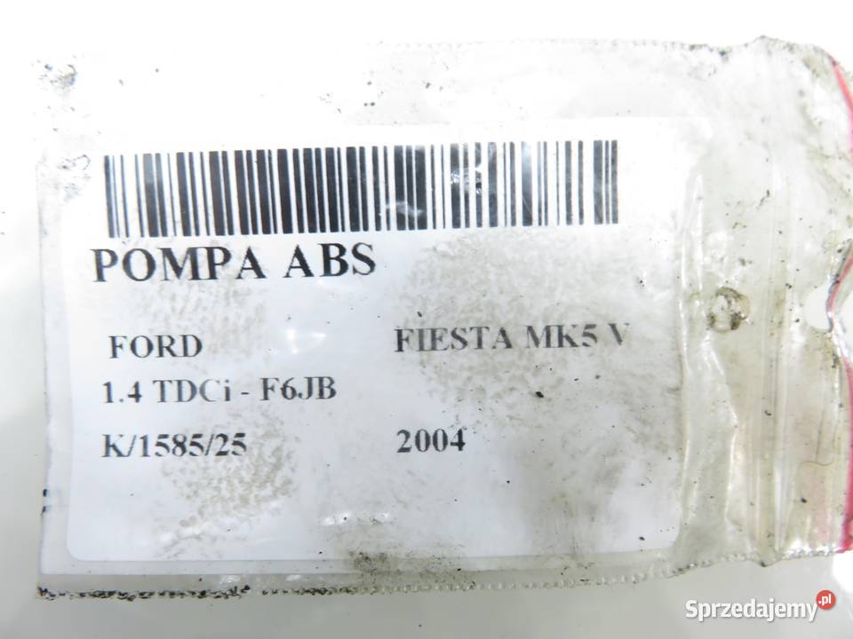 POMPA ABS FORD FIESTA MK5 V 2S612M110CD