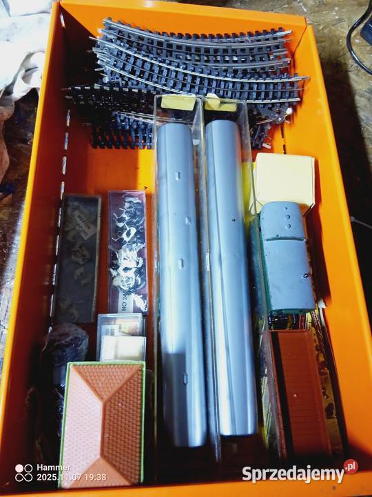 Stara kolejka PRL zestaw zamiana prl