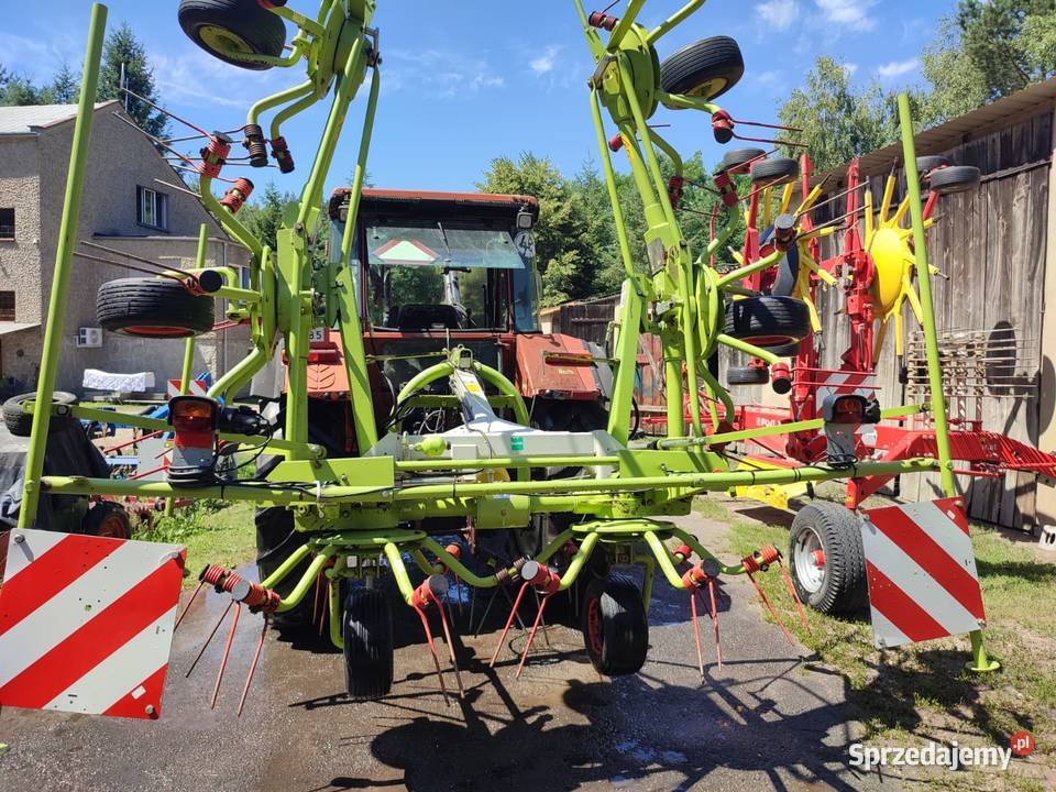 Przetrząsarka 6 karuzelowa CLAAS VOLTO 640 deutz wielkopolskie Przemęt sprzedam