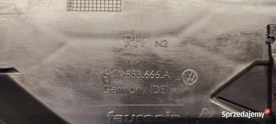 VW TIGUAN II KRATKA ZDERZAKA PRAWA 5NA853666A