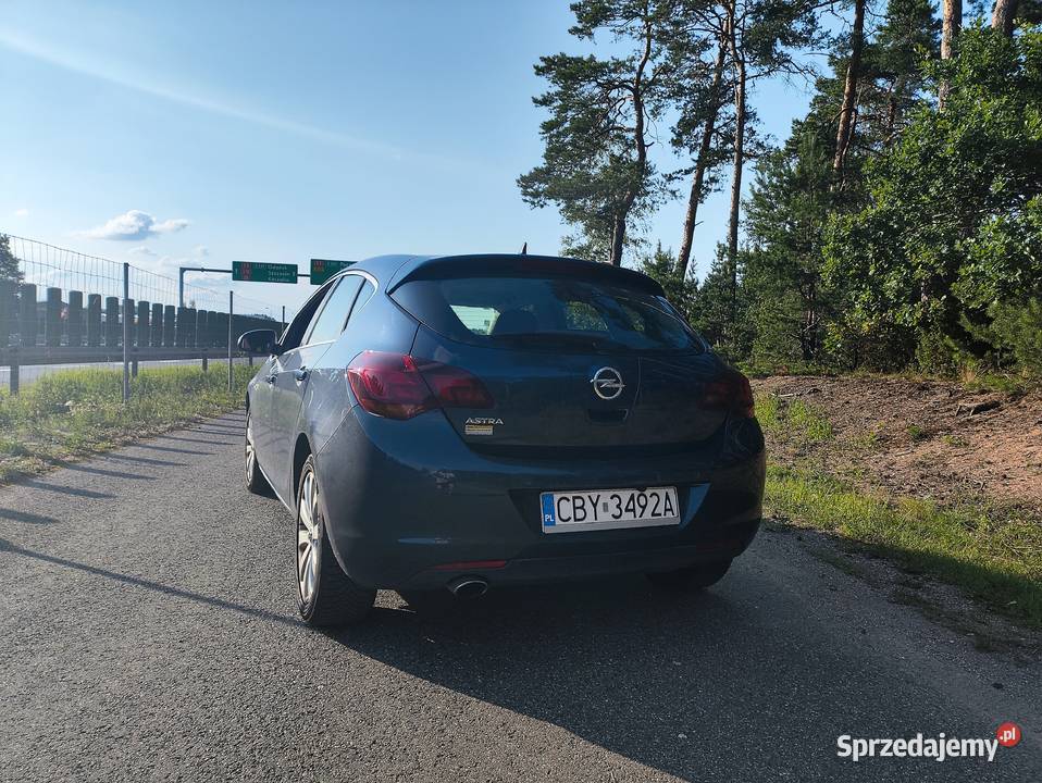 Opel Astra j 14 Turbo kujawsko-pomorskie Białe Błota