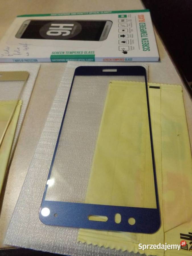 Szkło hartowane Huawei p10 lite złote i lubuskie