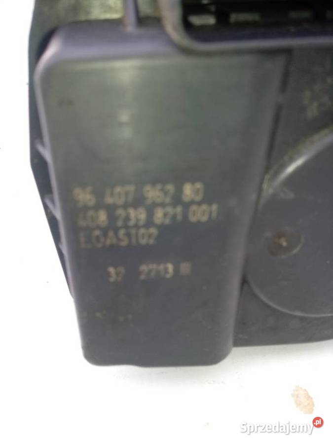 Przepustnica Peugeot Citroen Niedrzwica Duża