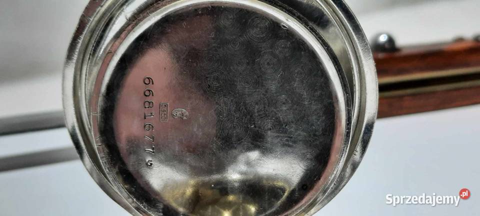 Zegarek Omega Pasówka czarna w srebrze K1600 Warszawa