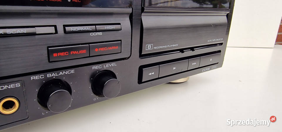 Kenwood magnetofon dwukasetowy KX W 2030 KXW2030 Międzychód