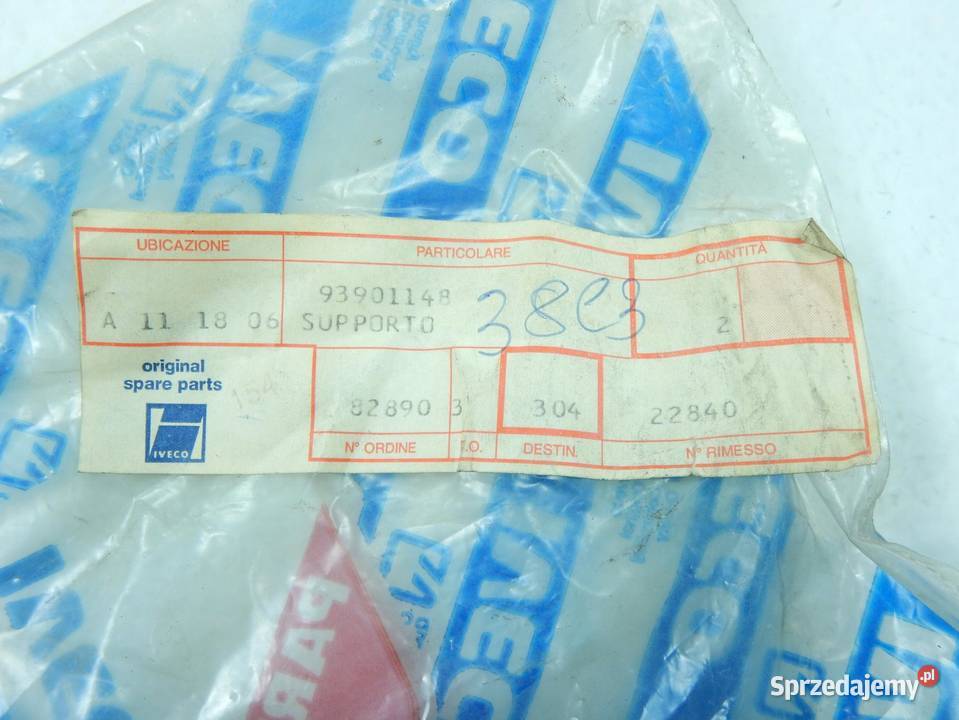 ZAWIAS DRZWI PRZESUWNYCH FIAT UNO 8995 93901148 lubelskie sprzedam