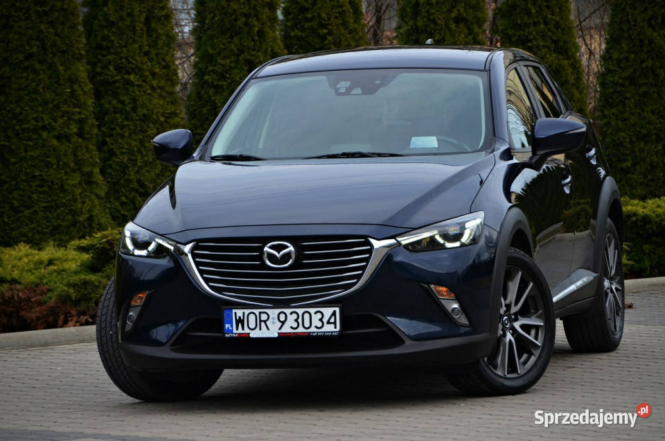 Mazda CX3 20i 120GezFoteleAluPDCKamera Ostrów Mazowiecka
