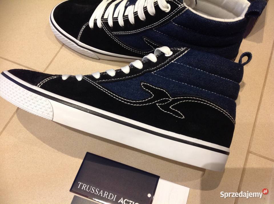 Sneakersy Buty Męskie TRUSSARDI 40 NOWE Nowa Sól