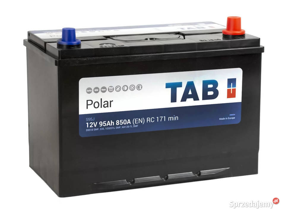 NOWY Akumulator TAB POLAR S 95Ah 850A Japan Wrocław