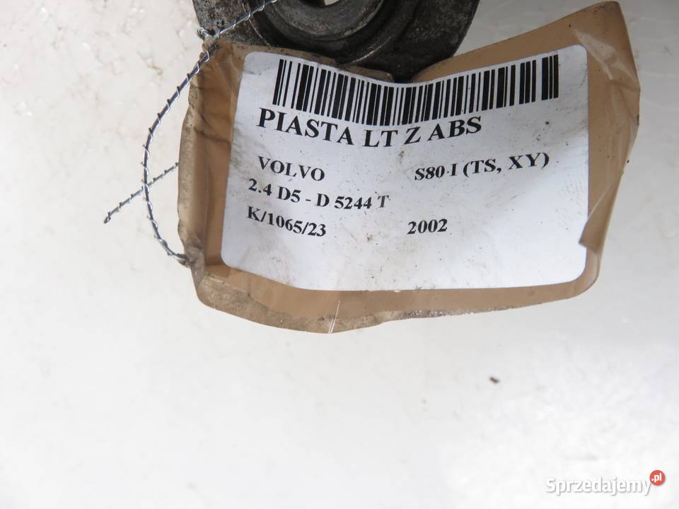 PIASTA TYLNA LEWA VOLVO S80 I 24 D5 D 5244 T