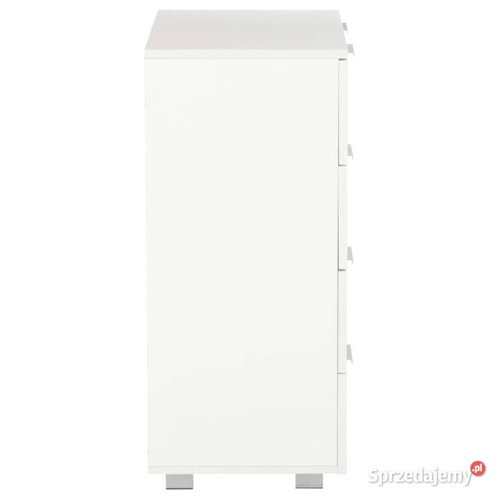 Komoda biała z połyskiem 60x35x80 materiał mazowieckie Warszawa