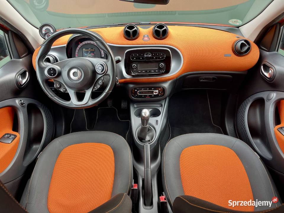 Smart Forfour II 10 Lava Orange Benzyna Rok produkcji 2014 Niepołomice
