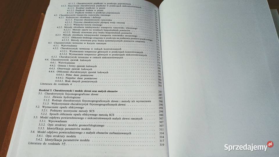 Hydrologia stosowana Maria OzgaZielińska Jerzy Gdańsk sprzedam