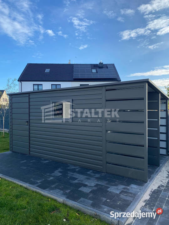Schowek Domek ogrodowy 38x25m wiata 12m drzwi Opole
