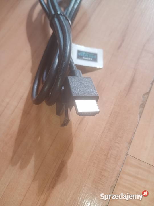 kabel przewód przedłużacz HDMI 4K 15 m czarny
