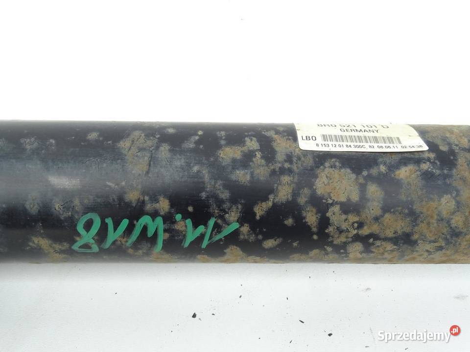 WAŁ NAPĘDOWY TYŁ TYLNY MANUAL 4X4 QUATTRO