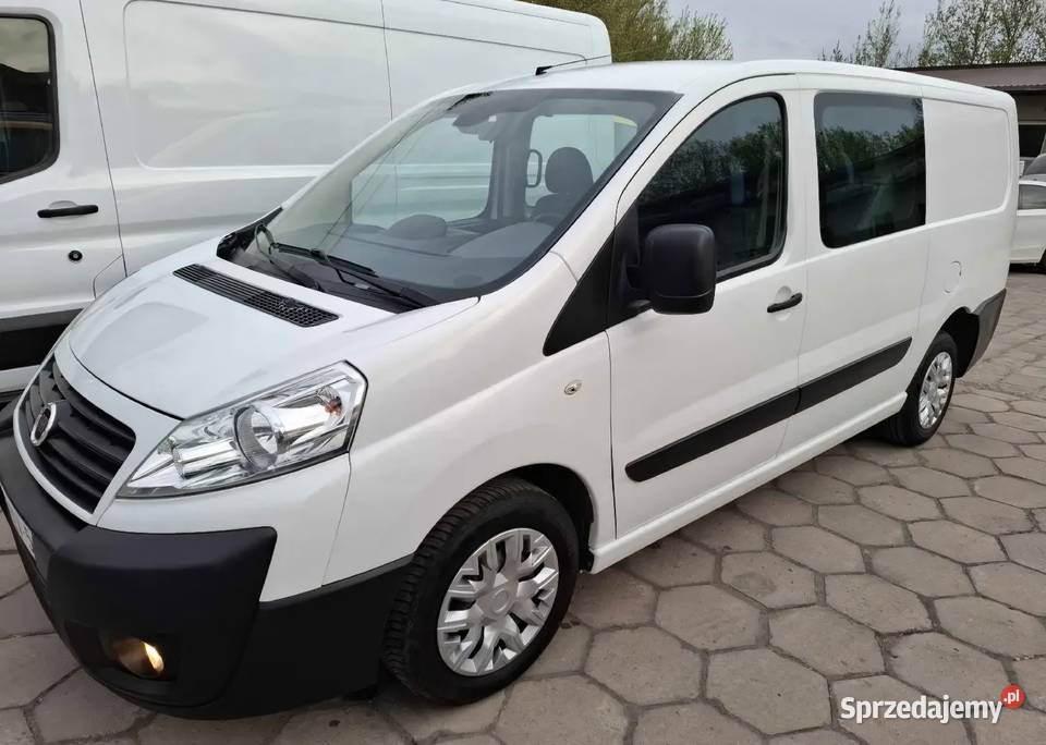 Fiat Scudo 2009 LONG DUBEL KABINA 5OSÓB KLIMA nieuszkodzony Radom
