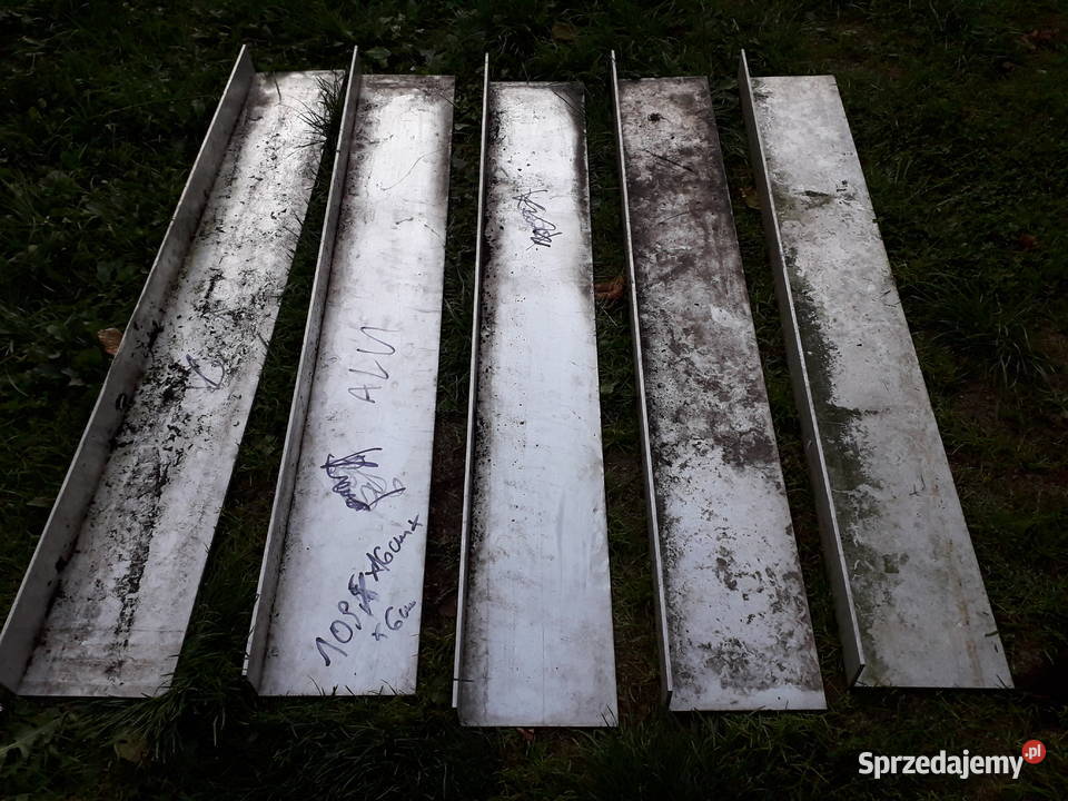 Aluminium kątownik parapet Częstochowa