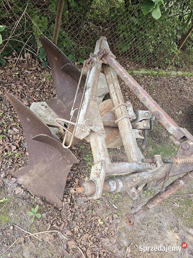 Pług 2 dwu skibowy nieuszkodzony Baniocha