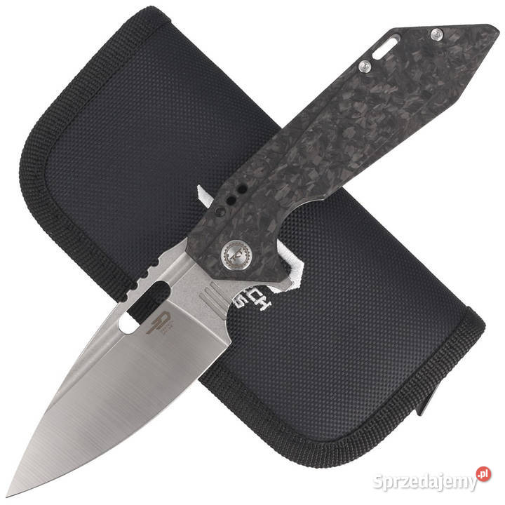 Nóż składany Bestech Shodan Grey Titanium Carbon Sport i Wypoczynek Warszawa