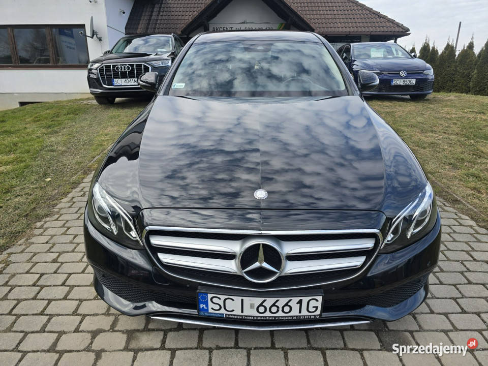 Mercedes E 220 Avantgarde bezwypadkowy pełny nieuszkodzony Ustroń