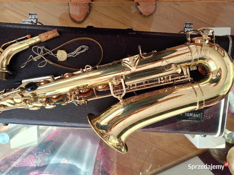 Saksofon Yamaha yas 32 alt purple logo sax saxofon gra super