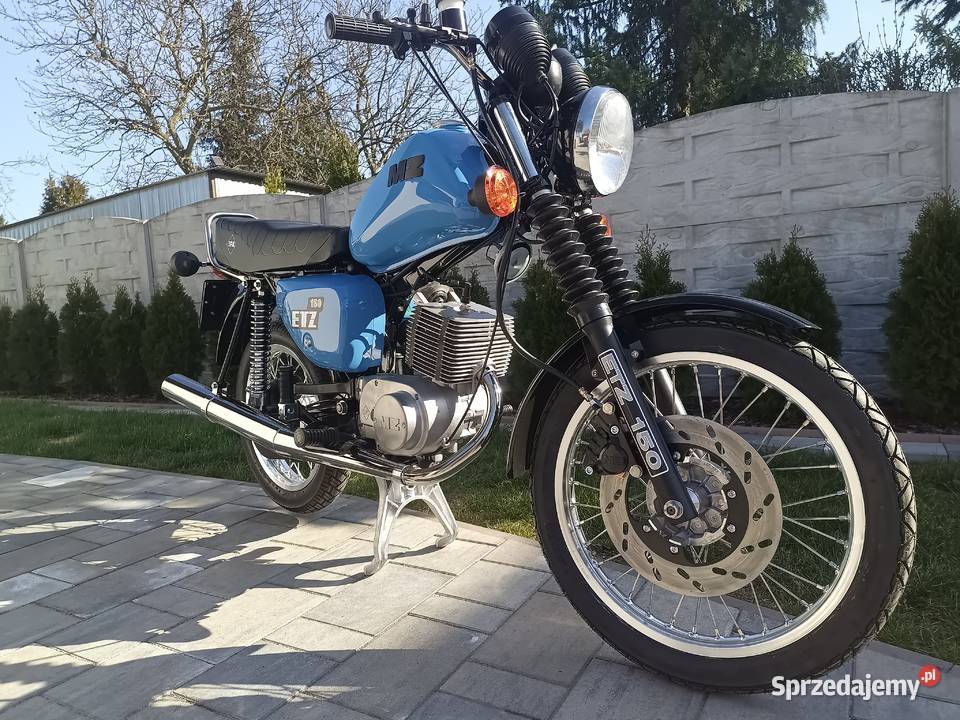 Nowa nowy motocykl MZ ETZ 150 zarejestrowany Zduńska Wola