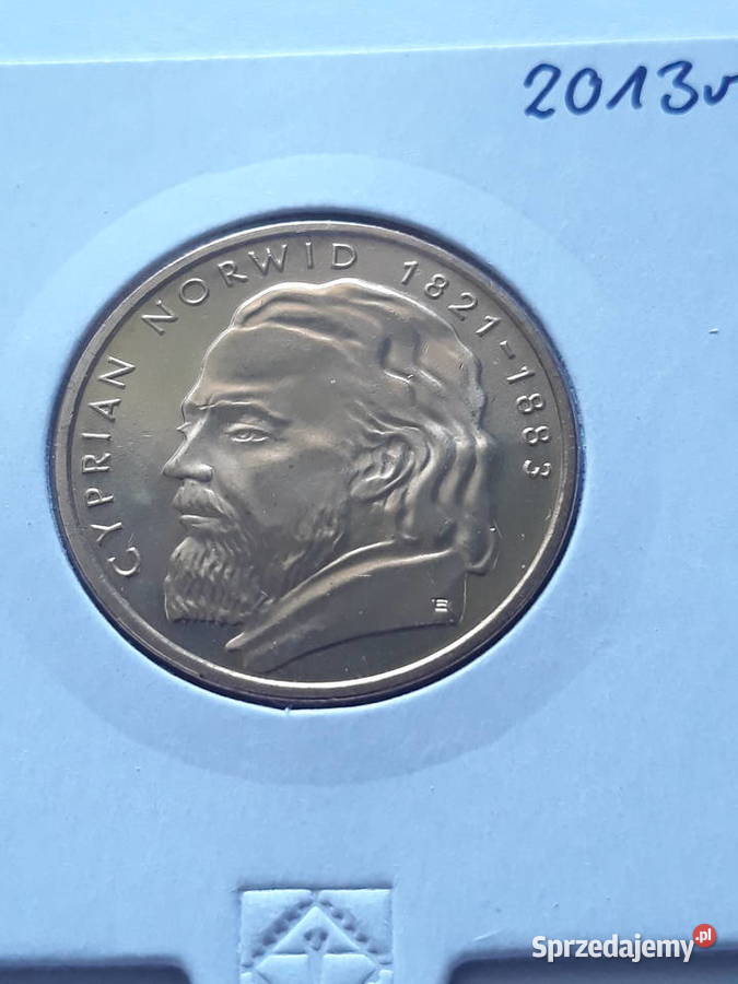 2 Cyprian Norwid 2013 rUNC wielkopolskie Konin sprzedam