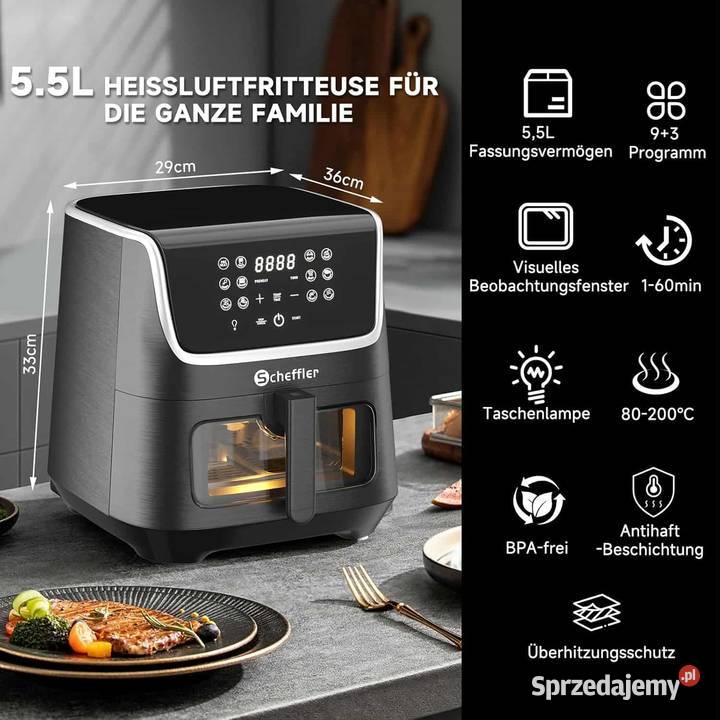 Frytkownica beztłuszczowa łódzkie Łódź