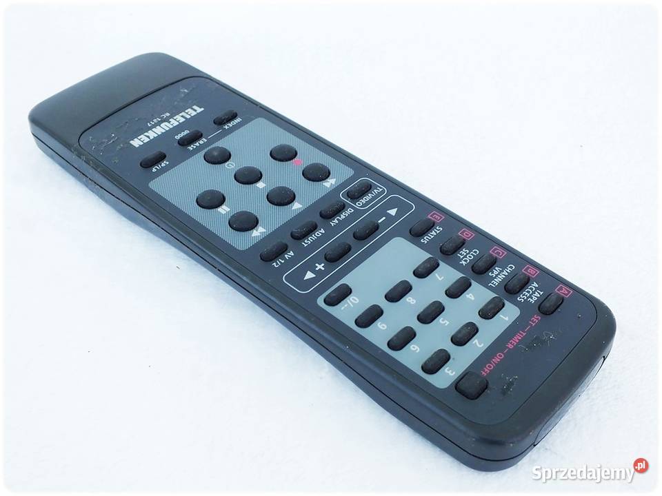 Pilot TELEFUNKEN RC1317 do magnetowidów VHS Żary
