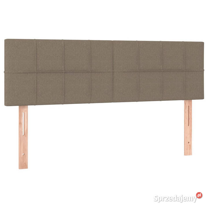 Zagłówki do łóżka 2 taupe 72x5x7888 tkanina Ramy i stelaże Warszawa