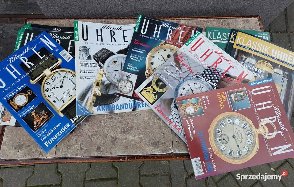 Niemieckie czasopisma zegary i zegarki Klassik pomorskie Tczew