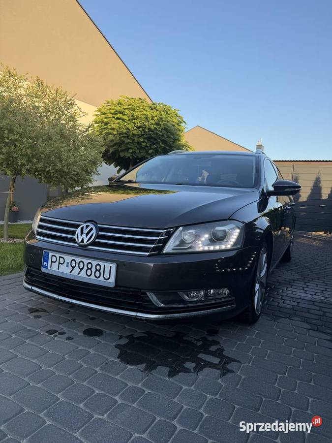 VW Passat 20 TDI 2013r kombi BlueMotion Szydłowo