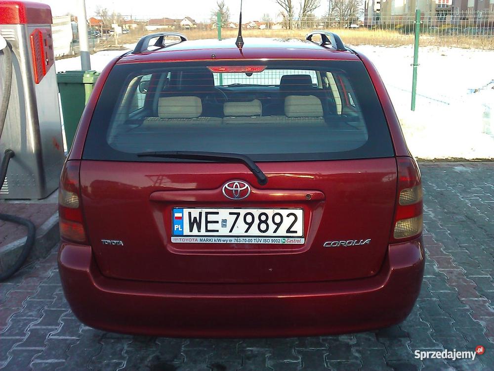 TOYOTA Corolla E12 kombi 2003 1393cm3 Warszawa