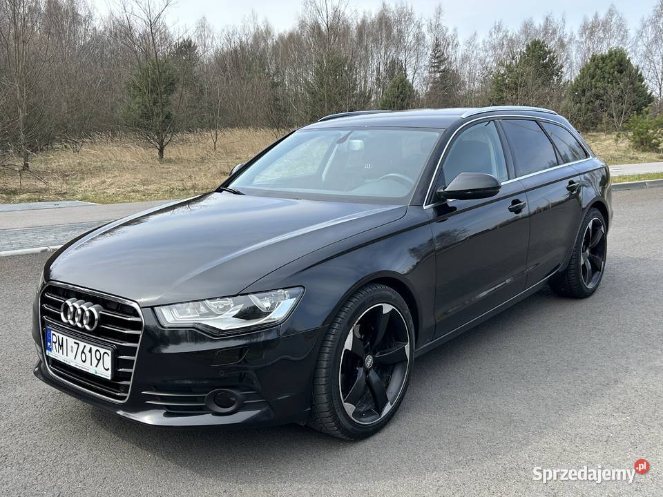 Audi A6 C7 Avant20TDI czarny Lubartów