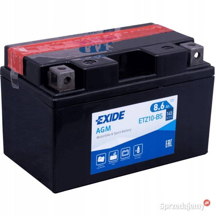 Akumulator motocyklowy Exide YTZ10BS 86Ah 145A