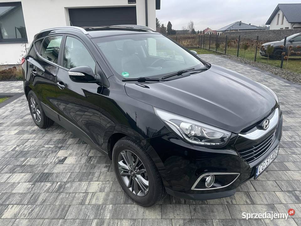 Hyundai IX35 Lift Ledy Serwisowany Bezwypadkowy lakier metallic Grudziądz